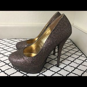Charlotte Russe Glitter Stilettos